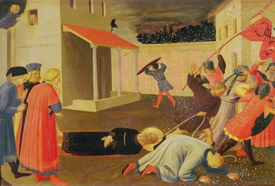 Le Martyre de Saint Marc, prédelle du Triptyque des Linaiuoli, 1433 - Fra Angelico